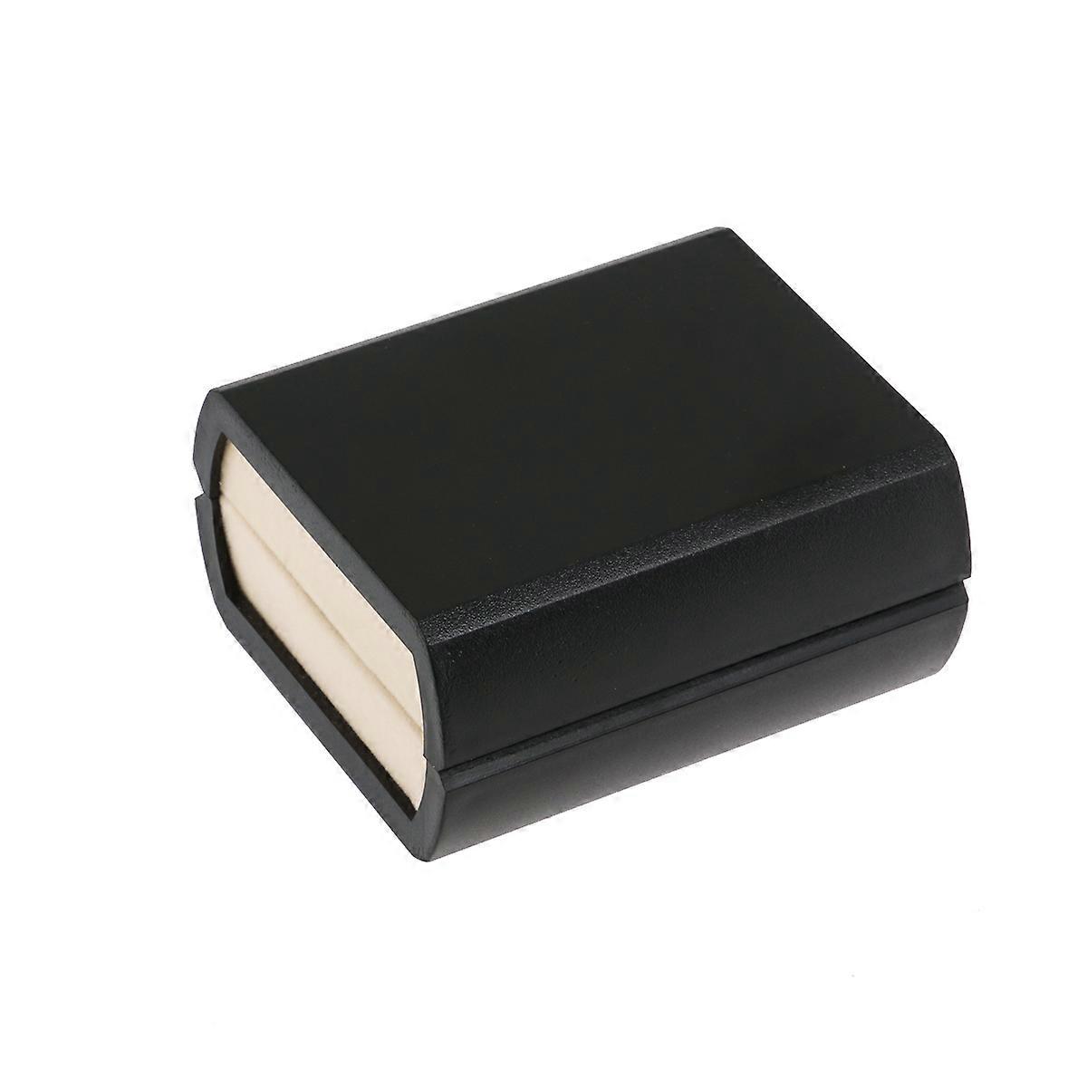 Deluxe Cufflink Cuff Links Storage Gift Box Jewelry Display Case (Black)