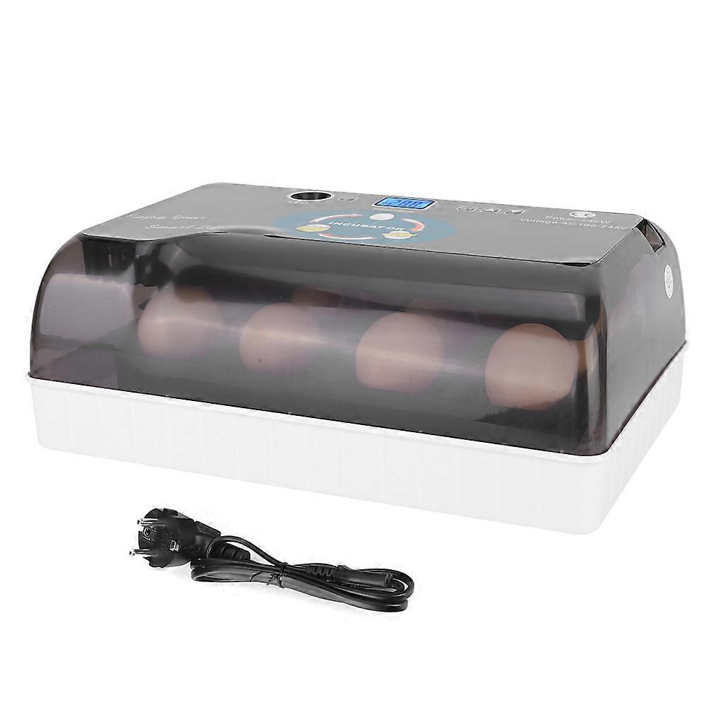 12 Eggs Intelligent Egg Incubator Automatic Egg Turning Incubation Hatching Machine220V EU Plug NO.1638
