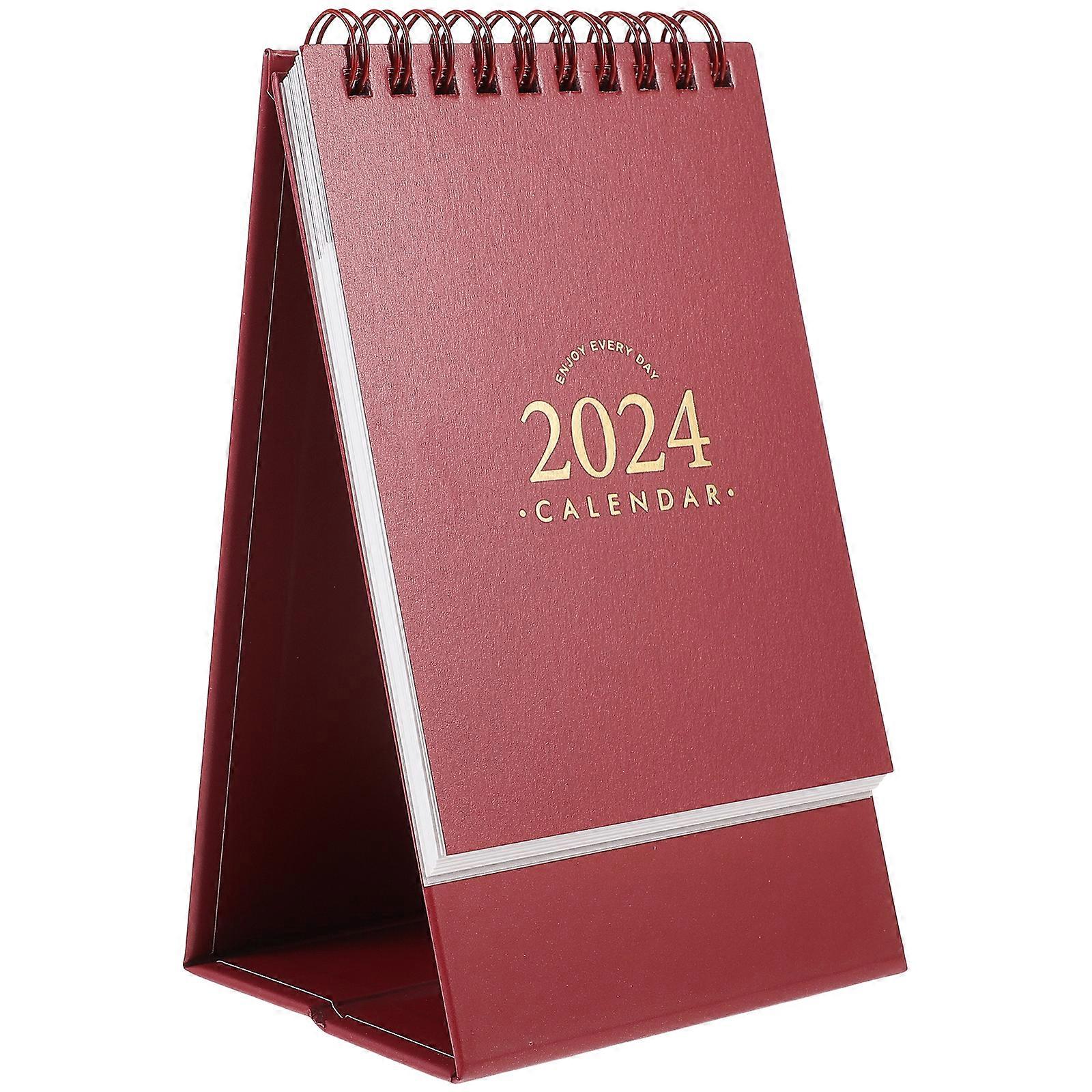 Desktop Month Calendar Office Standing Calendar Household Table Calendar Home Accessory
