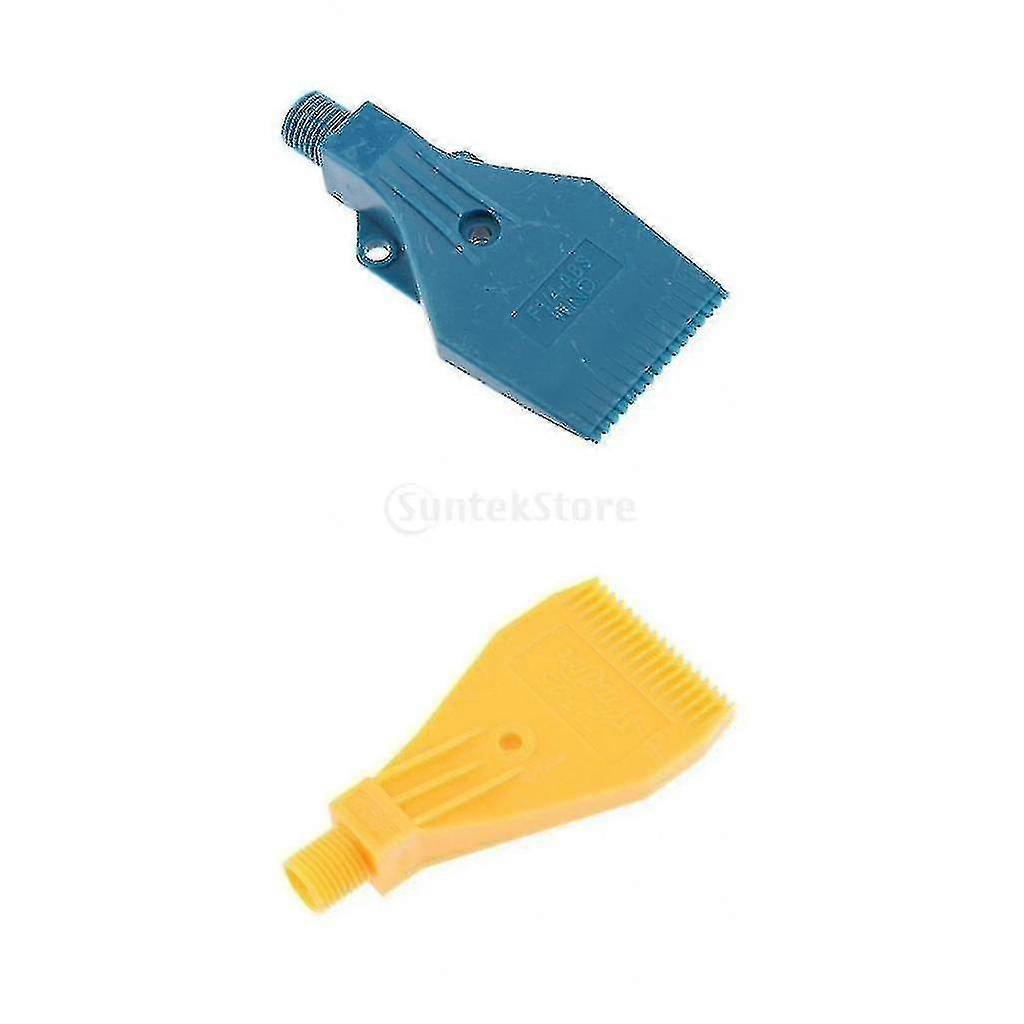 Flat Jet Air Blow Nozzle 1/4 "thread Spray 3 Holes +