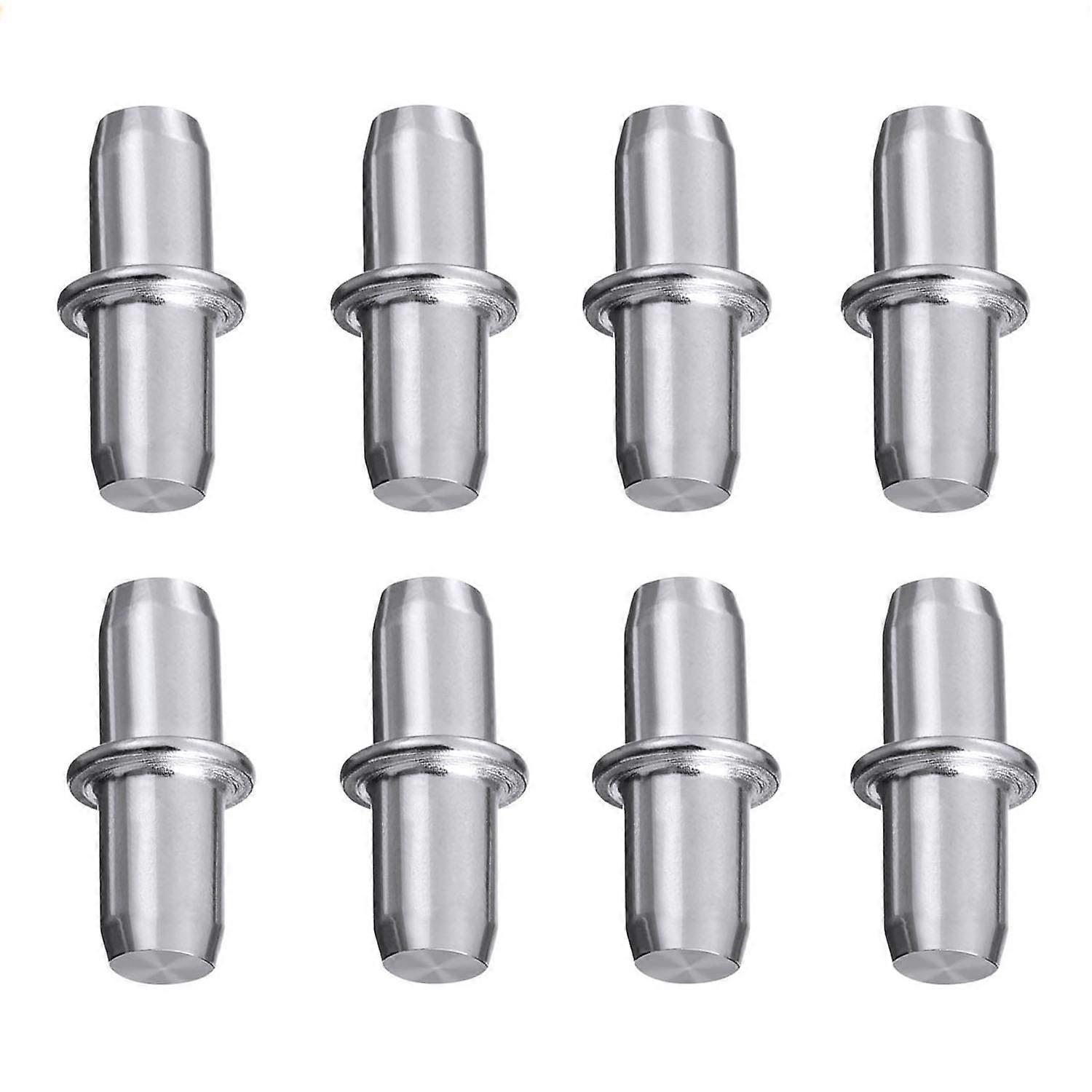 50 חתיכות יתדות מדף 5 מ"מ ארון ריהוט תמיכה יתדות מצופה ניקל