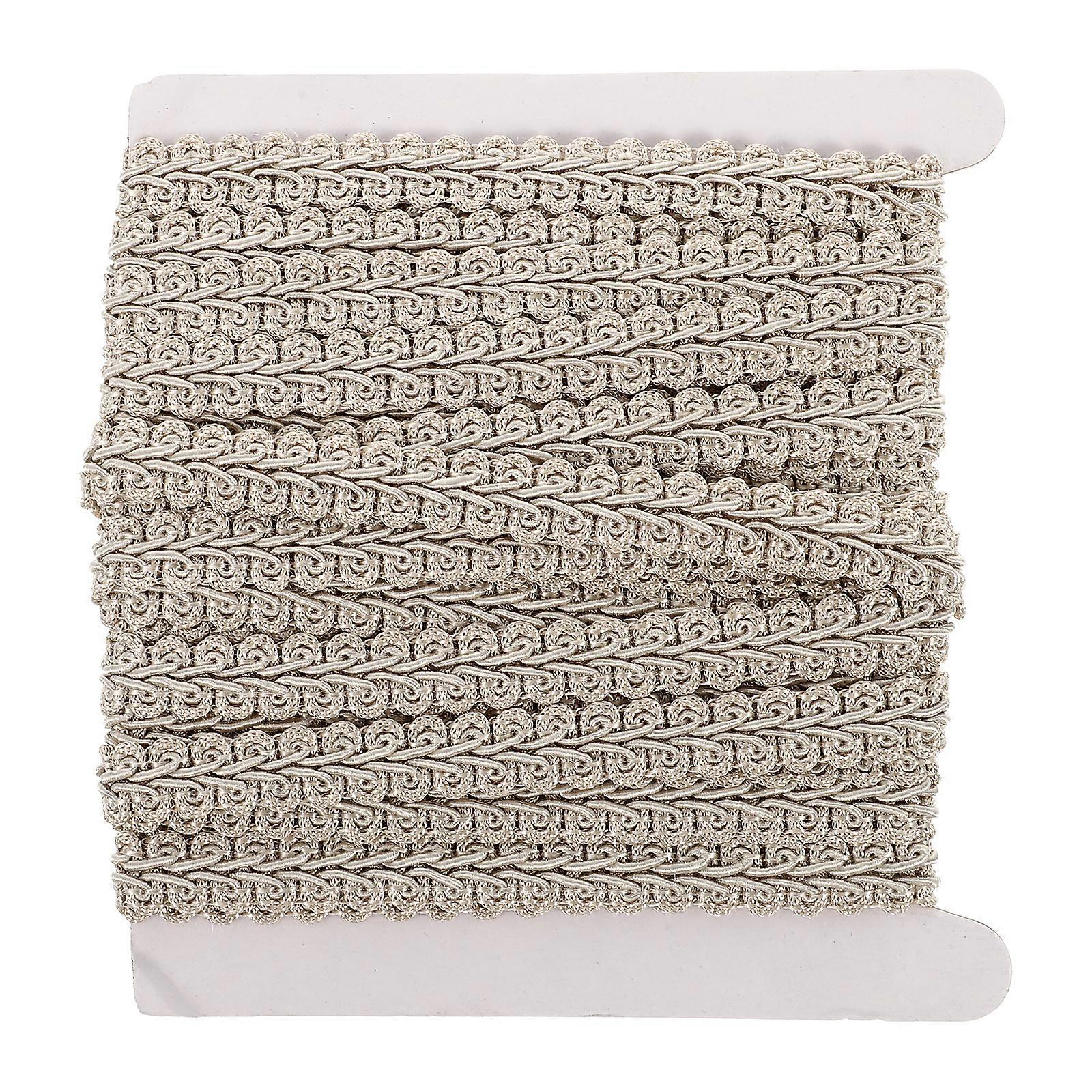 1 Roll Curtain Trim Ribbon DIY Polyester Braid Trim Pelmet Garment Edging