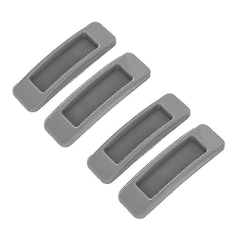 2pcs Self-stick Pull Handle Stick-on Handles For Kitchen Cabinet Door Window Abs