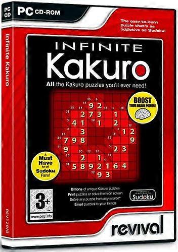Infinite Kakuro (PC) - New & Sealed