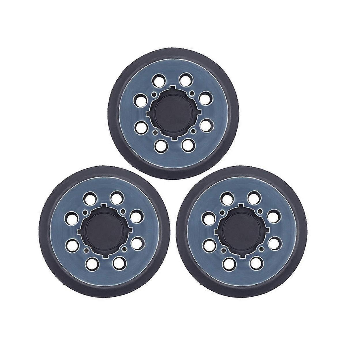 3Pcs Backing Pad 5 Inch Sanding Pad 8-Hole Hook and Loop Sander Pad Part for DWE6423 N329079 Workin