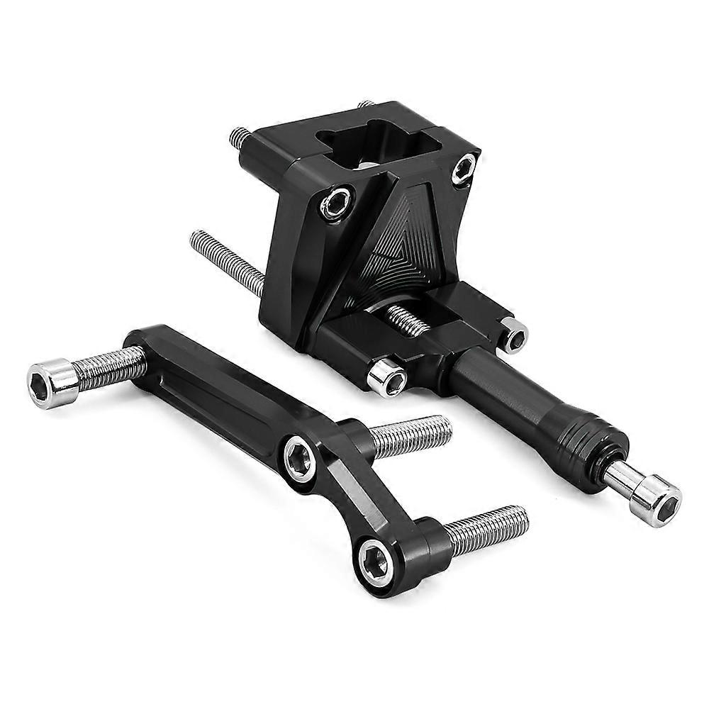CNC Steering Damper Stabilizer and Titanium Bracket Mounting For Kawasaki Ninja 300 NINJA300 EX300 2013-2017 2014 2015