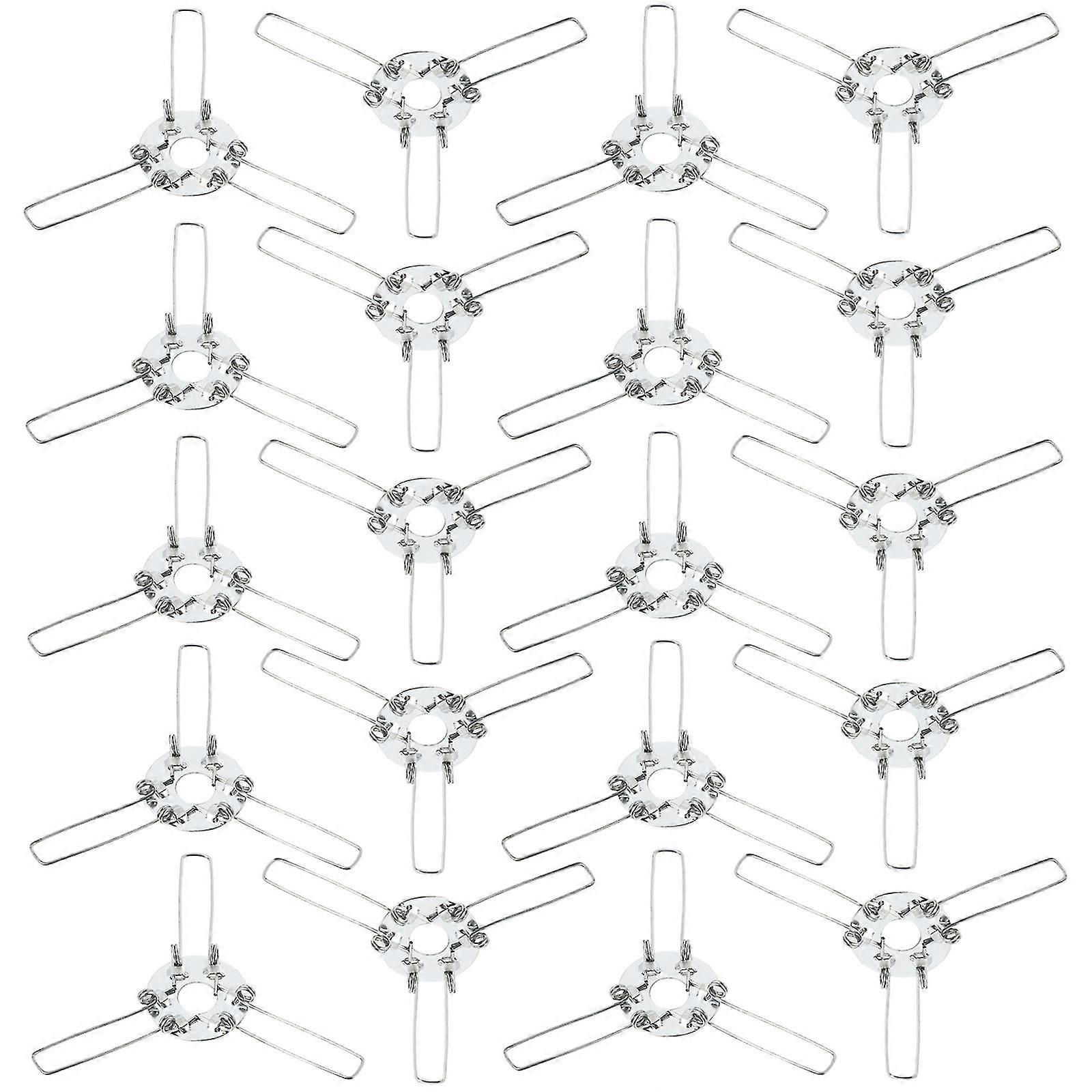 20pcs Lampshade Holders Light Cover Spring Clips Light Shade Fixator Accessories