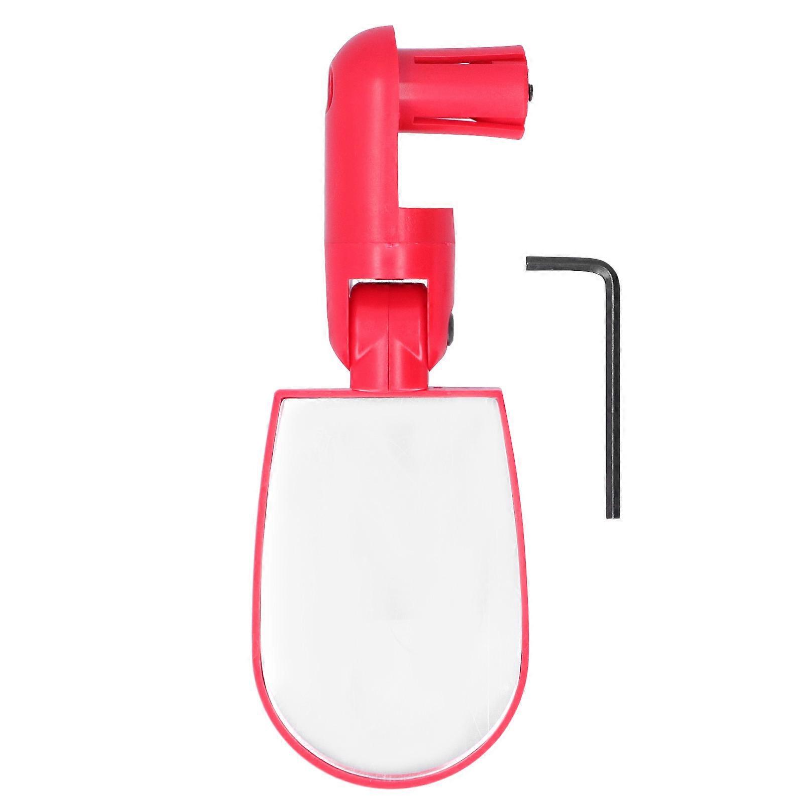 Bike Rearview Mirrors 360 Degree Rotatable Universal Bicycle Cycling Handlebar MirrorsRed