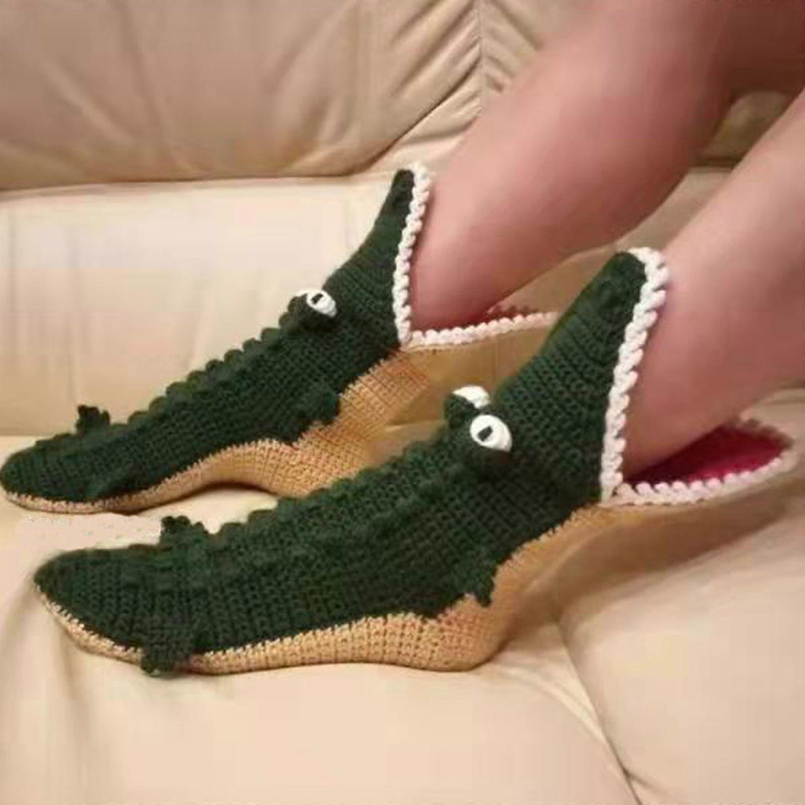 3D Tier Socken Handgestrickt - Kuschelige Wärmesocken Mit Tier-Motiven