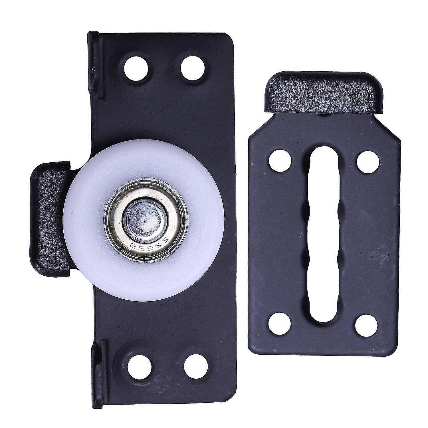2 Pcs Sliding Door Wardrobe Pulleys Small Hanging Wheels Silent