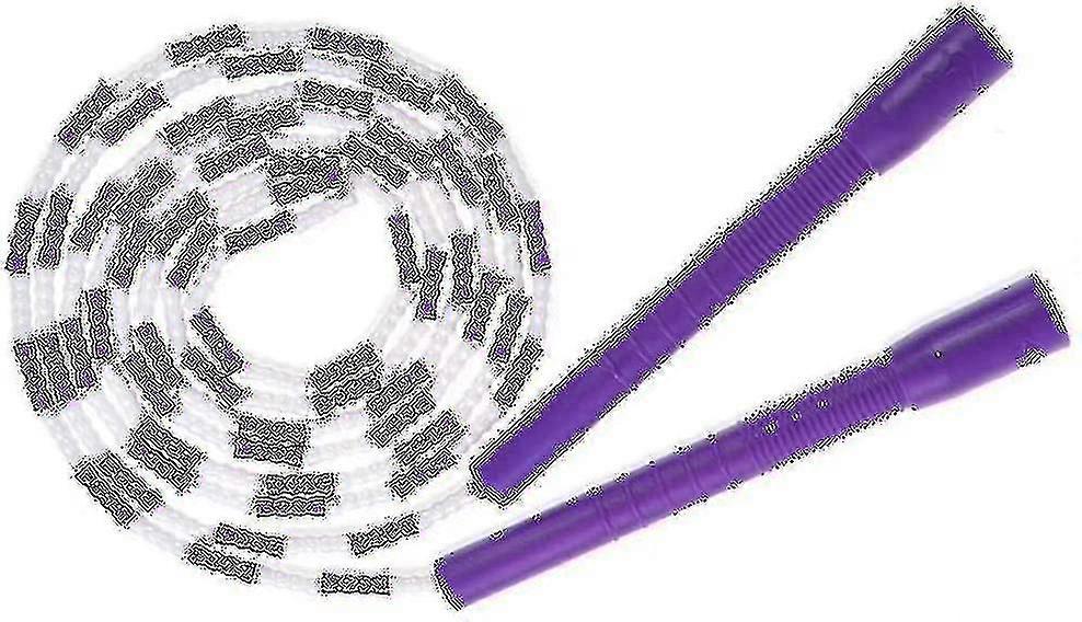 Adjustable Beaded Jump Rope - Soft Segment Skipping Rope for Tangle-free Workout