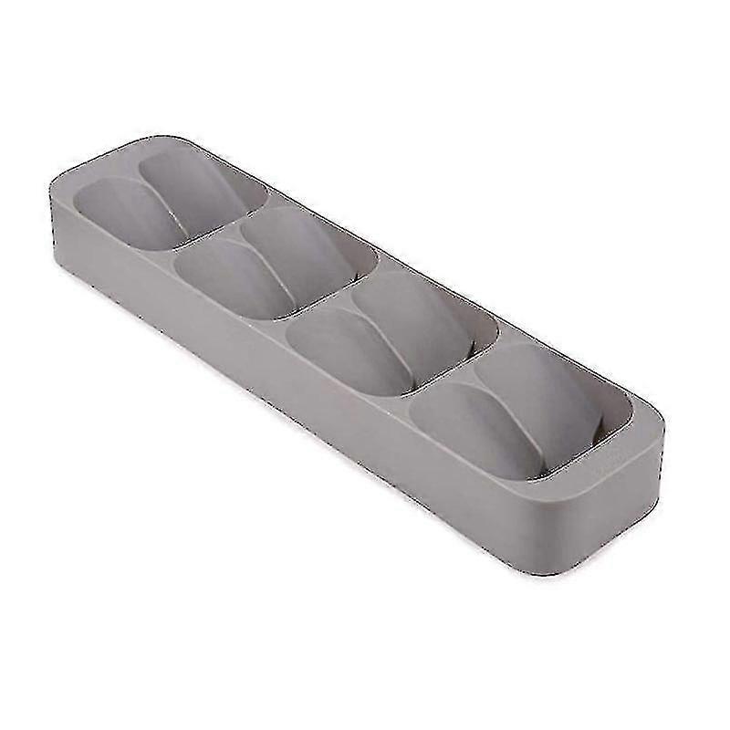 8 Grid Drawer Cabinet Spice Jar Organizer, Bottle Rack Tray Holder For Kitchen Cabinet Storage Pxcl