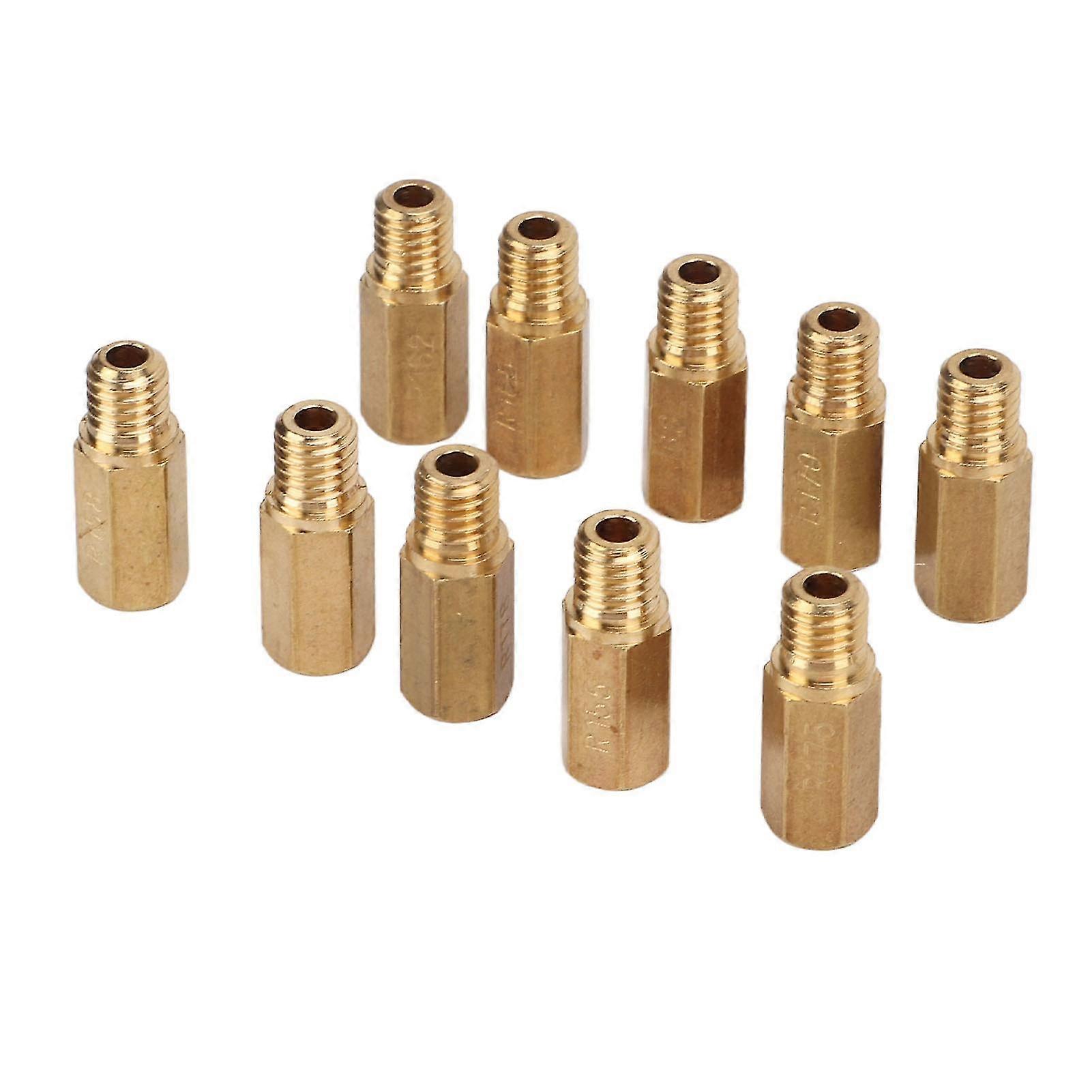 Carburetor Main Jet Kit for Keihin FCR MX PWK PWM PE PJ 155-178, Set of 10