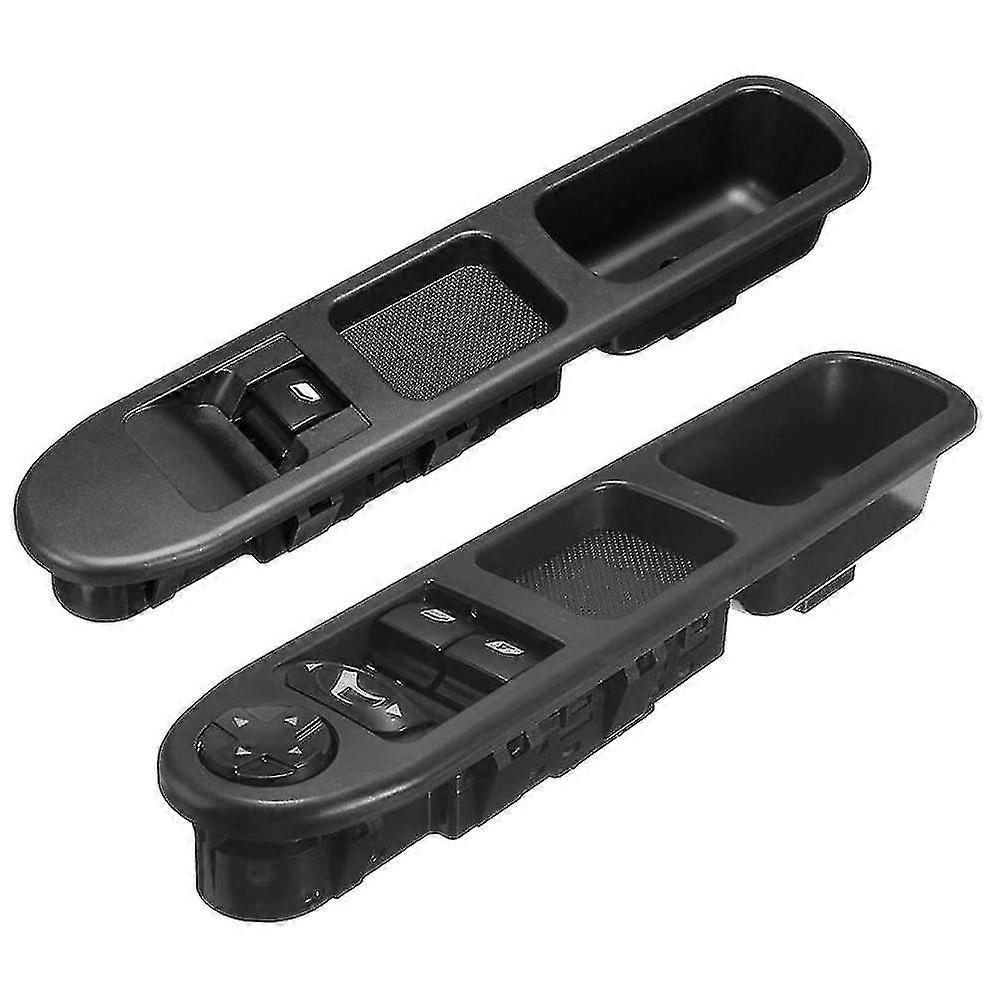 2pcs Driver Side + Passenger Side Electric Power Window Control Switch For 207 2007-2015 6554qc 649
