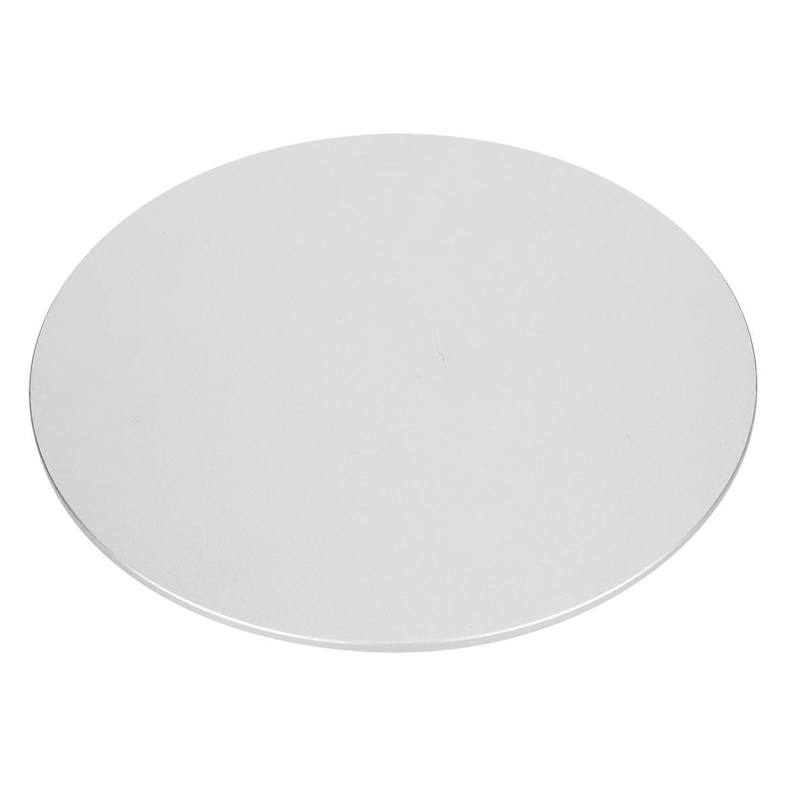 سبائك الألومنيوم 360 درجة دوران الكمبيوتر مراقب قاعدة عدم الانزلاق قرص حامل (فضي)