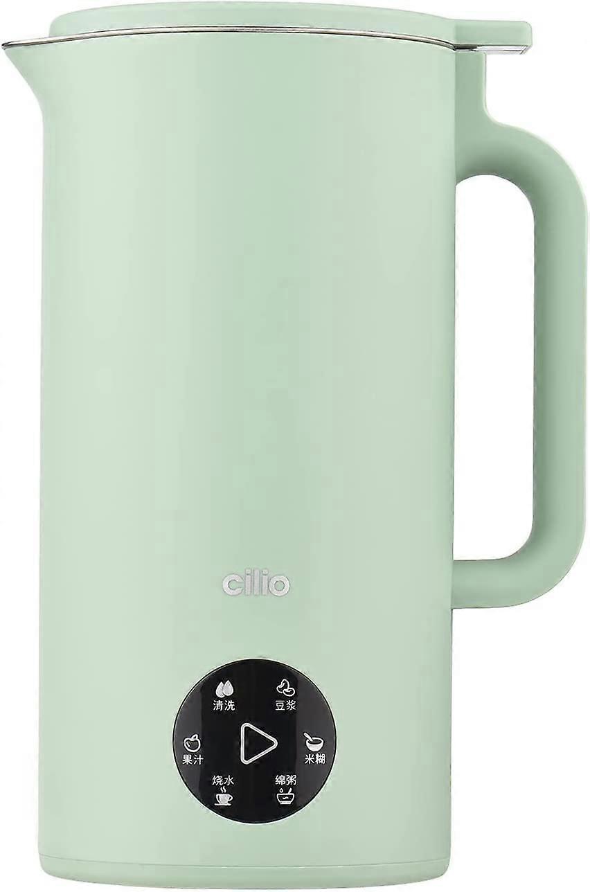 multifunksjons soyamelkmaskin 350 ml juicer soyamelkmaskin med rustfritt stål og blad multikokermikser for riskorn kokende vann babymat (g