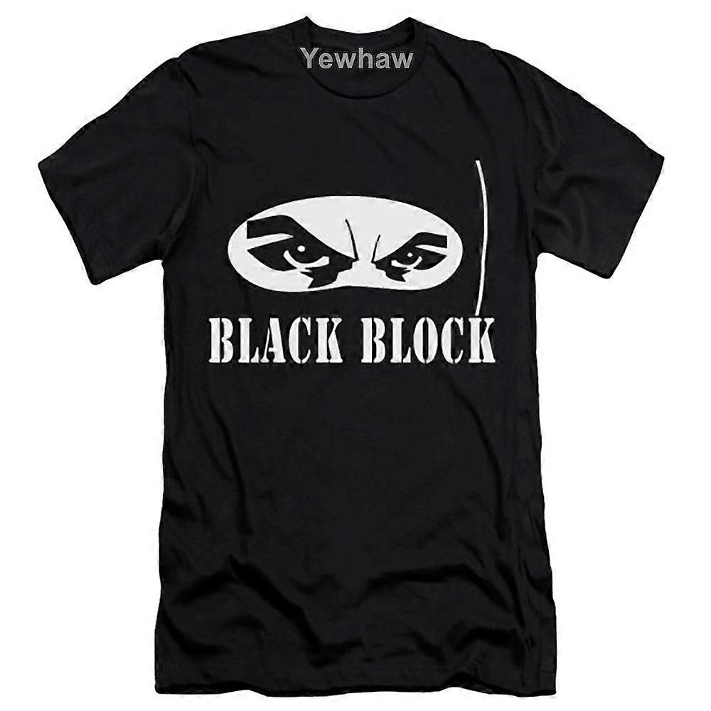 Black Block & Activist Vintage tričko