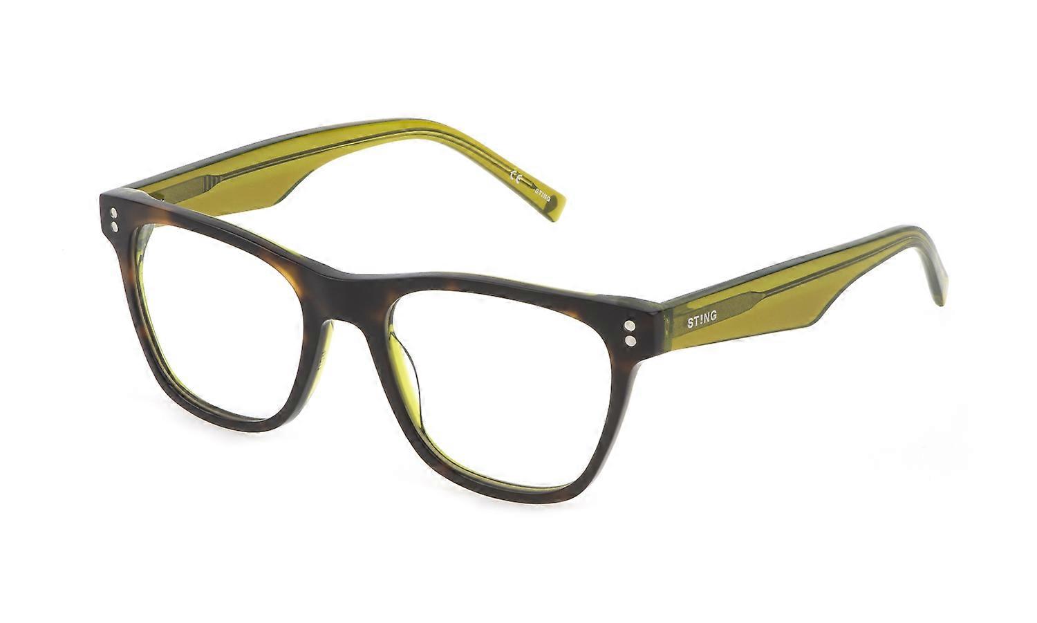 Eyewear Frames Sting VSJ703 07NV TOP AVANA+Green LUCIDO 48/17/135 Junior