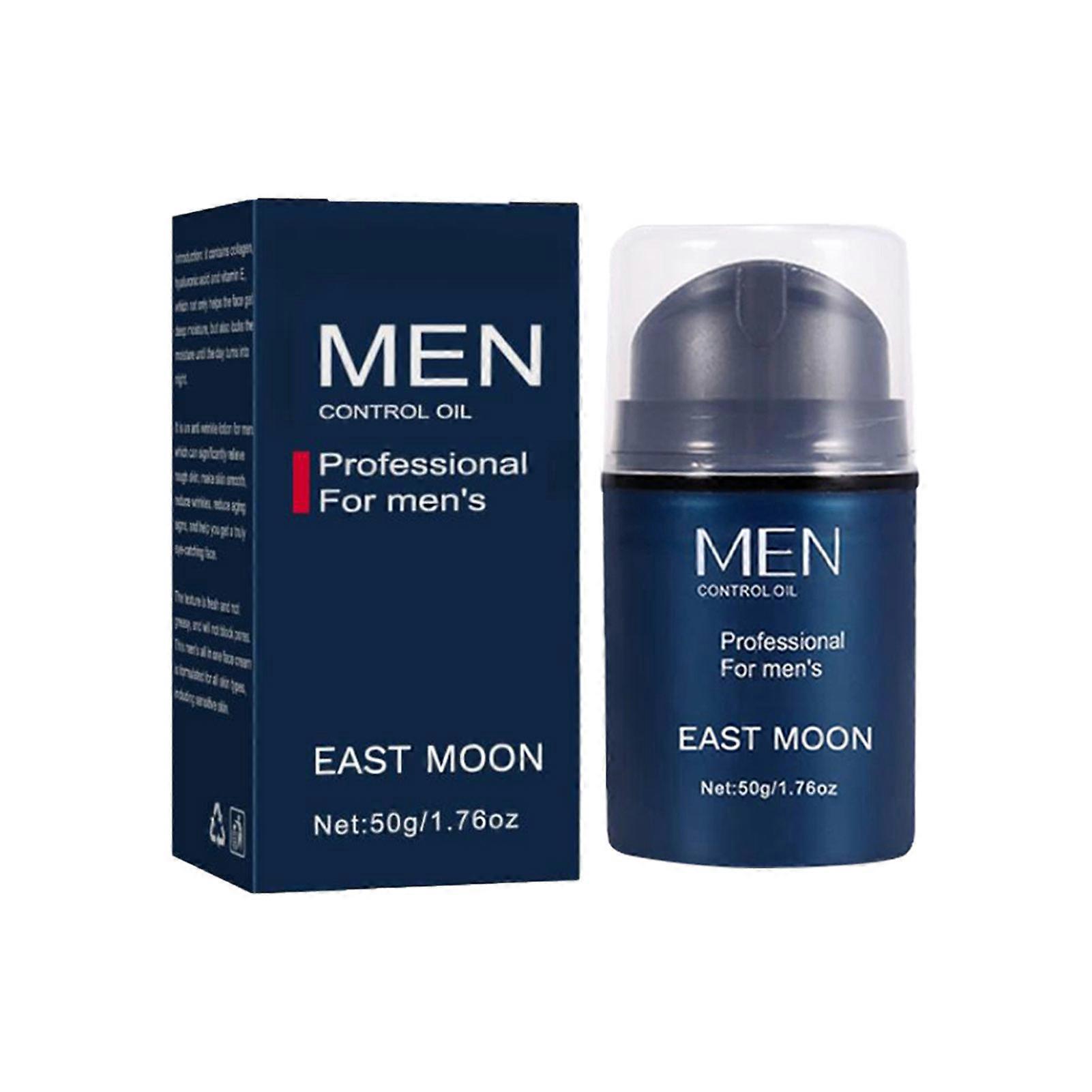 50g Men\'s Anti-Wrinkle Brightening Cream Anti-acne Cream Fine Lines Improving Skin Elasticity Cream for Men Boys Boyfriend