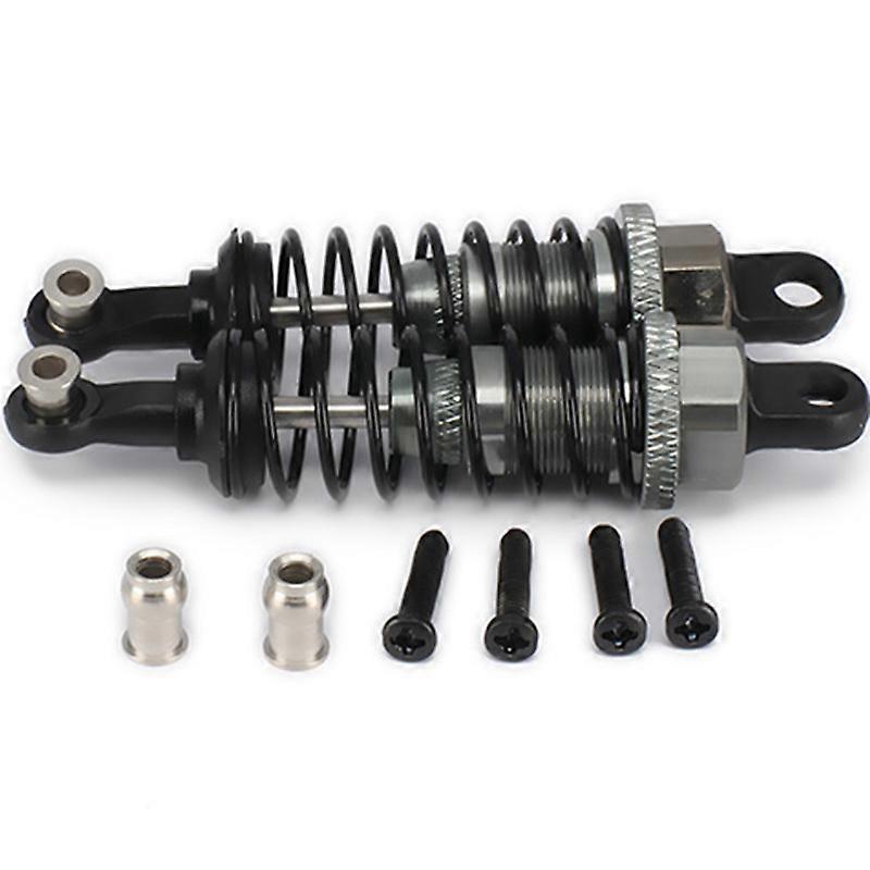 2 stuks olieverstelbare 65 mm demper voor RC-auto 1/18 A959 A969 A979 K929, titanium