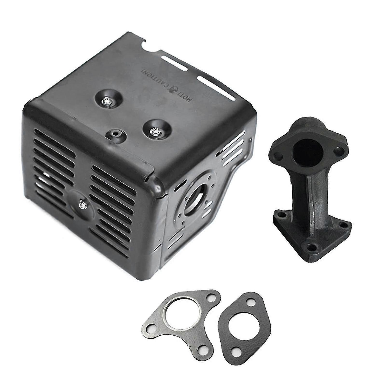 For Gx340 Gx390 11hp 13hp Engine Motor Muffler Assembly With Exhaust Pipe