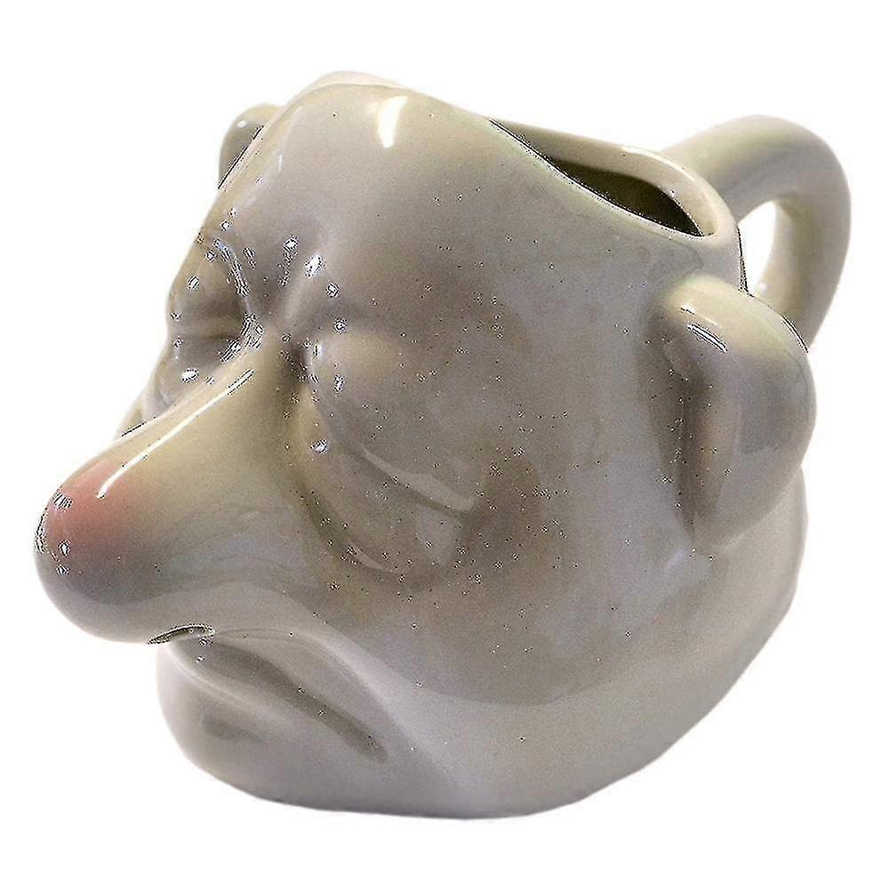 Cermic Big Nose Egg Divider Cartoon Egg Yolk Separators Handle Filter