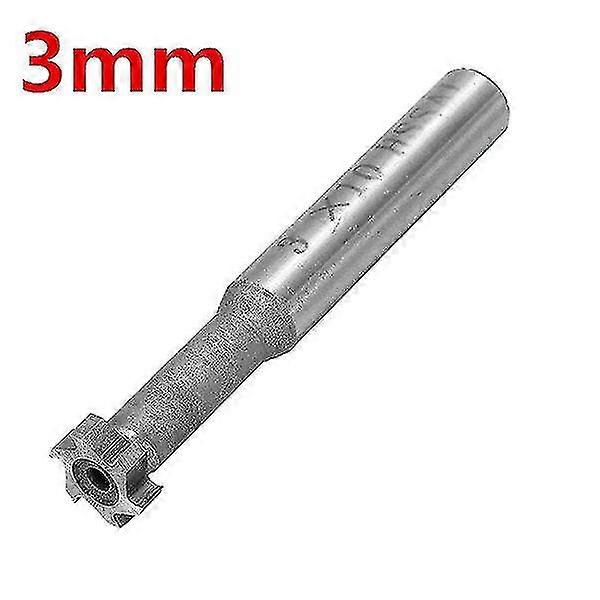 10x3/4/5x60mm 钢钢 T 型槽立铣刀 6 齿 3mm