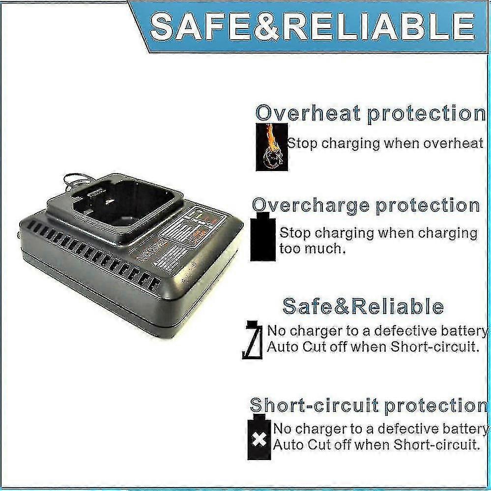 Φορτιστής μπαταριών Lcs36 Lcs40 για τη μαύρη και καταστρωτή μπαταρία ιόντων λιθίου 36v 40v max Lbxr36 Lbx36 Lbxr20