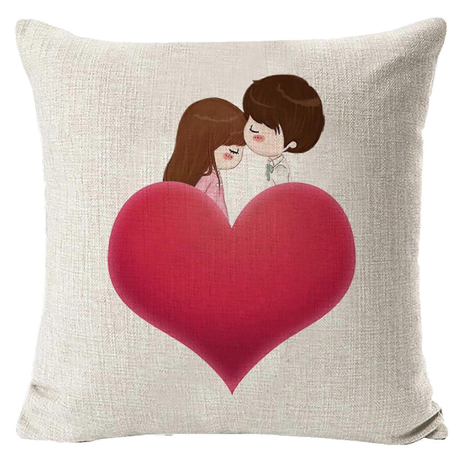 발렌타인 데이 베갯잇 장식 베갯잇 크리에이티브 베갯잇