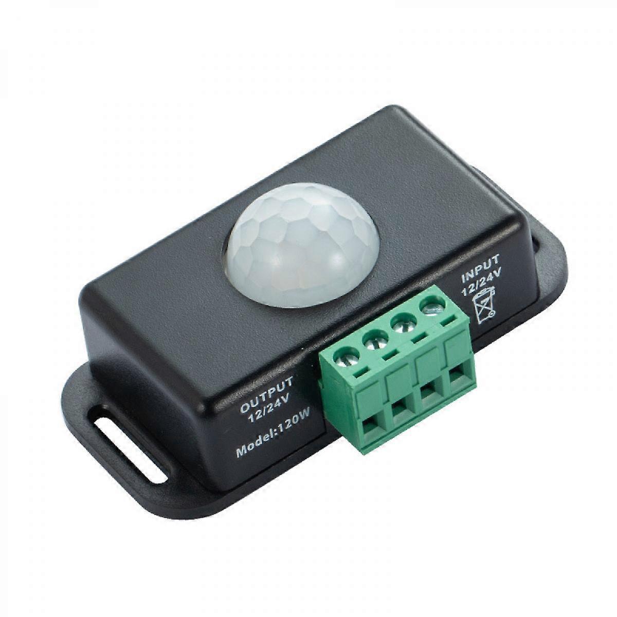 3 Pack 12 V 24 V Sensor Adjustable LED Black Infrared Motion Detector Human Motion Sensor Light Switch Controller