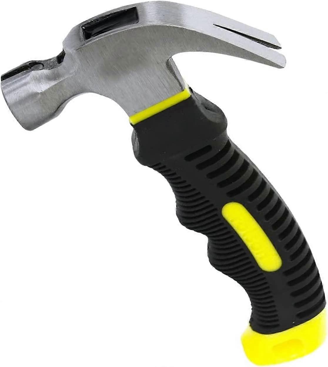 1 Pcs Mini Hammer,Soft Rubber Handle,With Non-Slip Magnetic Head