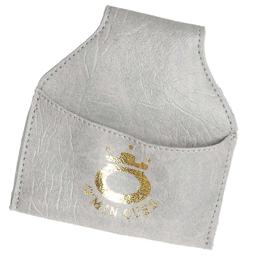 Billard Snooker Pool Queue Queue Queue Halter Pouch Bag Clip Grau