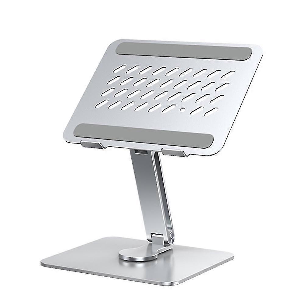 Aluminum Alloy Cooling Bracket 360 Rotating Support Adjustable Foldable Tablet Holder For Macbook Ipad Pro Hp Surface Laptop