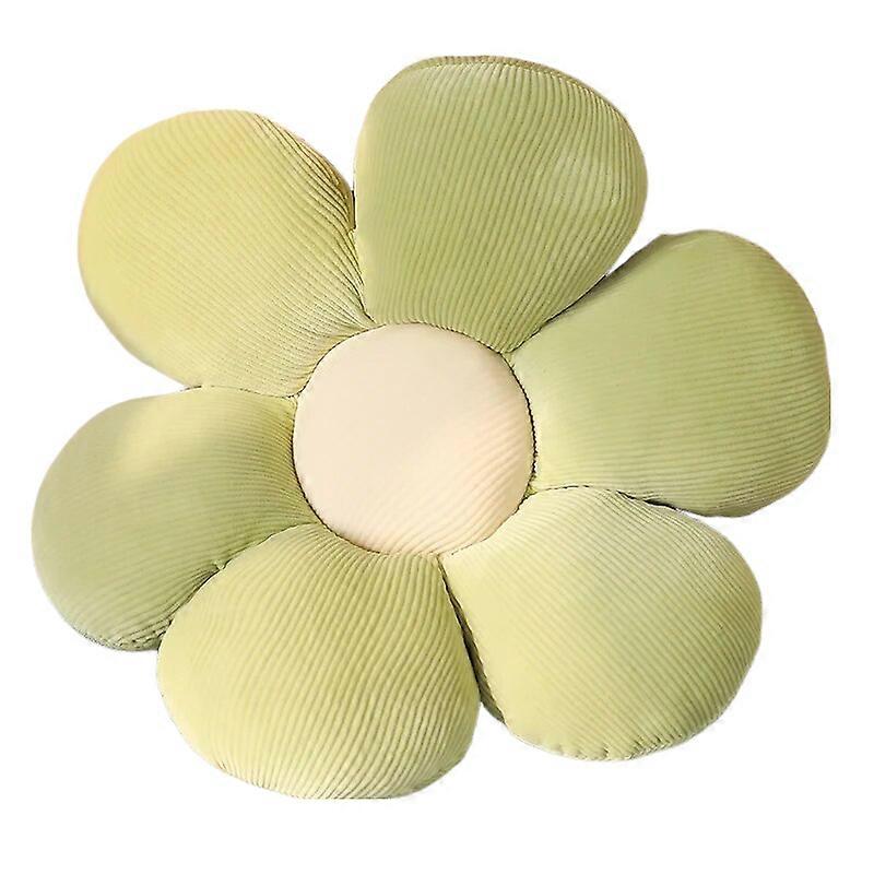 Plush Green Flower Shape Stuffed Soft Pillow Cushion For Decor 70 75Cm Cushions & Decorative Pillows