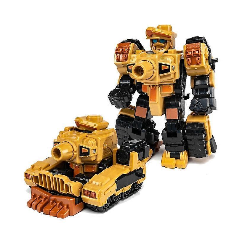 15cm Robot Transformer Toy Various Style Fast Fighter Aircraft Tractor Tank Train Cartoon Model Toy Collectible Children Robot Transforming Vehicles T