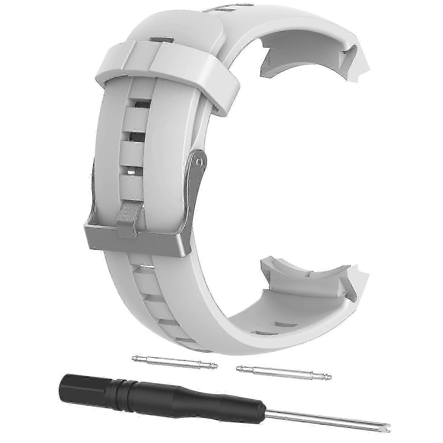 Silicone Watch Band for Suunto Spartan Sport with Spring Bars and Tool - JA