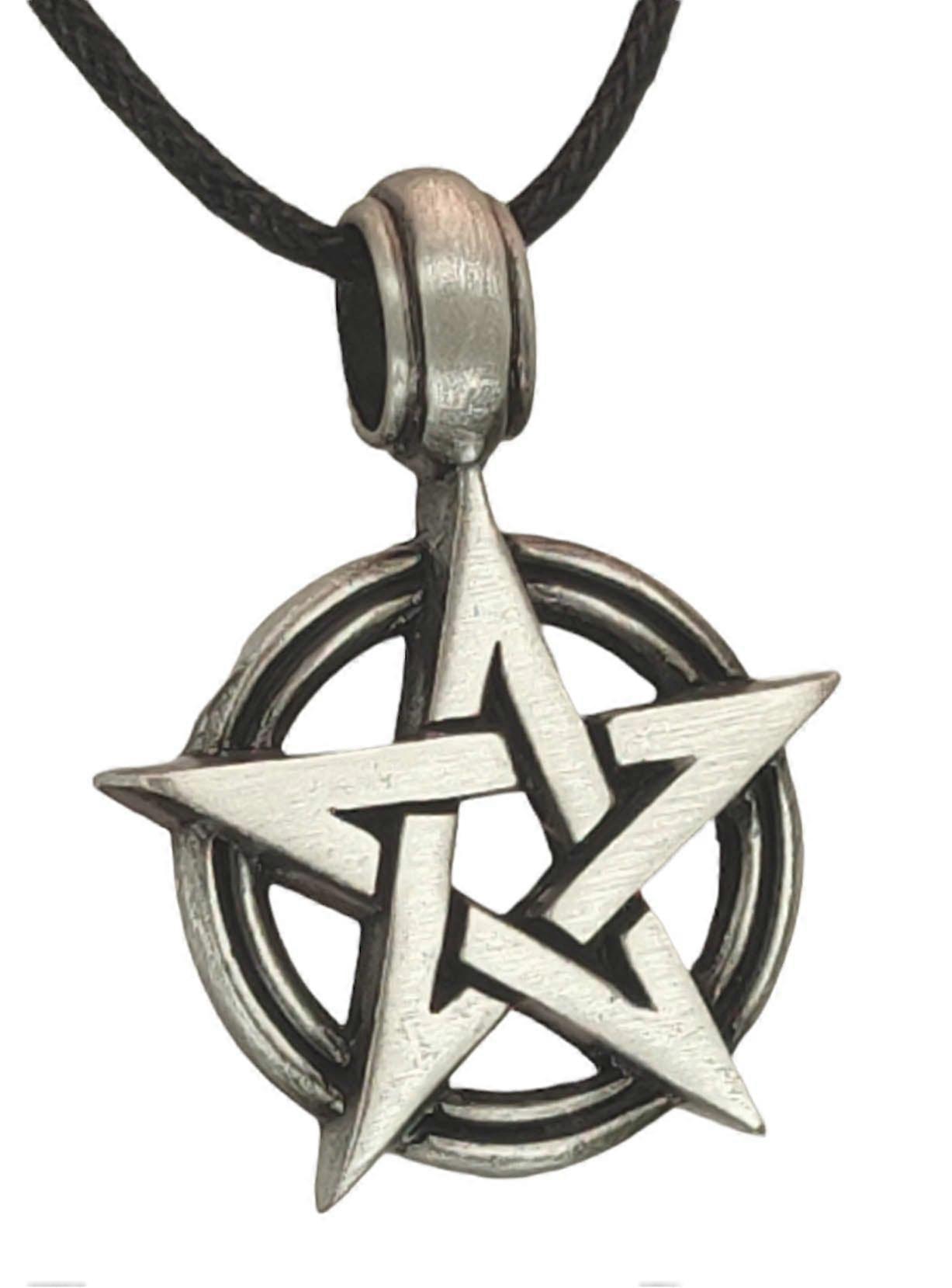 Pendant 71 Pentagram - Pewter