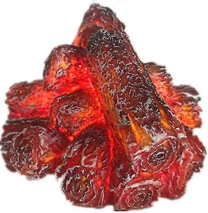 1PCS حرق الفحم أدى مصباح الاصطناعي أدى الموقد واقعية سجل الخشب متوهجة حرق اللهب لهب الموقد ضوء للمنزل في الداخل المعيشة رو