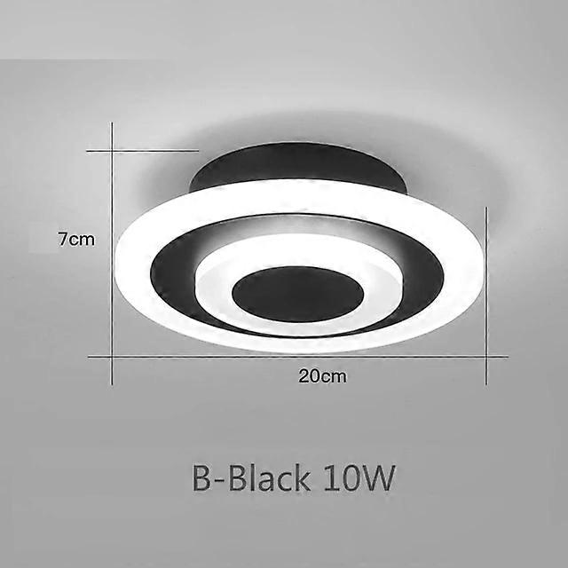 ضوء السقف مصباح ممر LED حديث للحمام غرفة المعيشة جولة مربع الإضاءة المنزلية تركيبات الديكور دروبشيبينغ