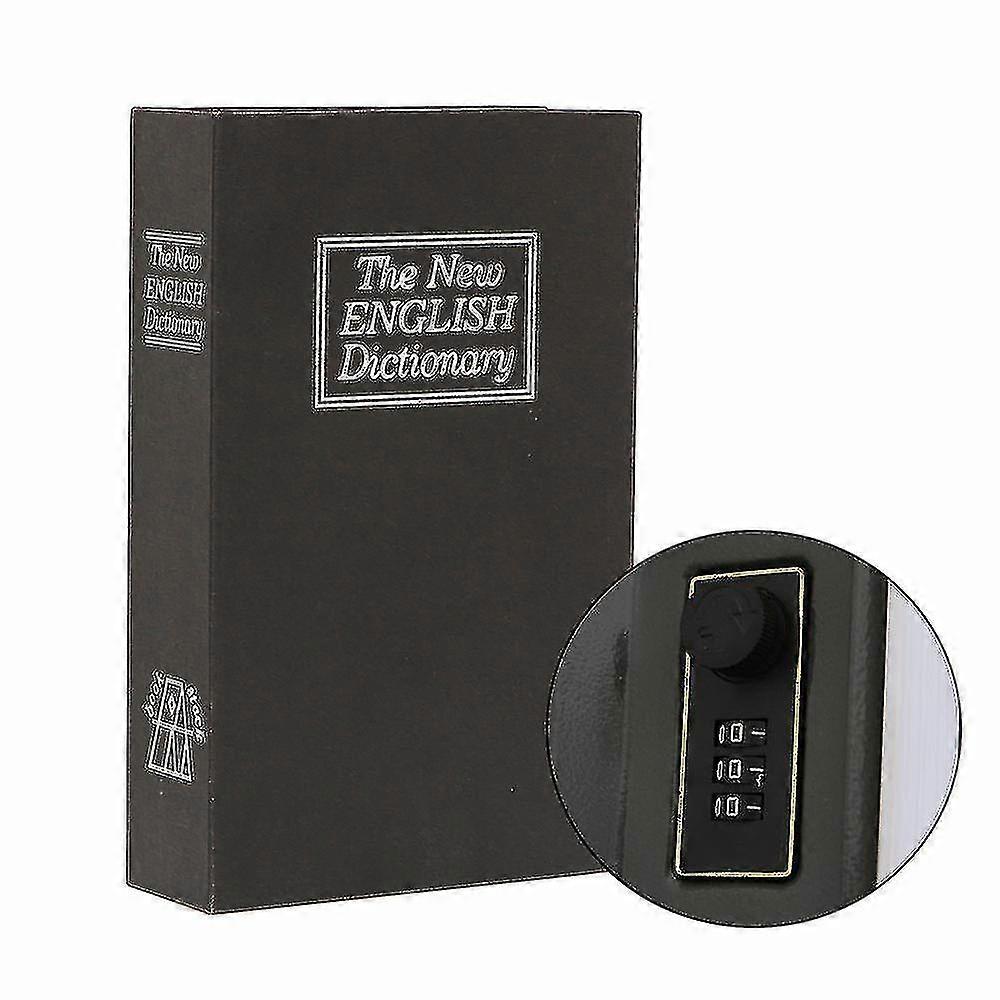 The New English Dictionary Book Safe Diversion Secret Security Box With Combination Lock For Cash Mo20240603