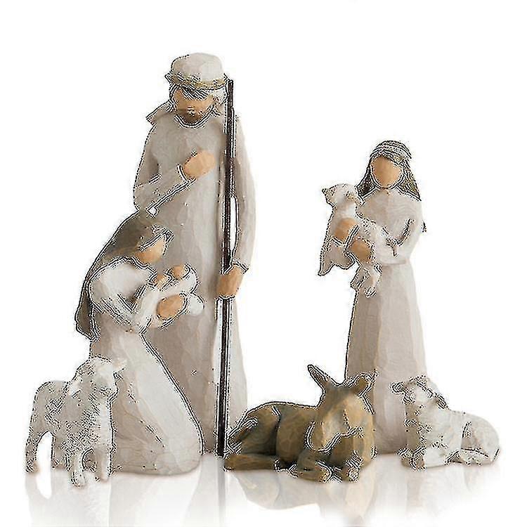 Tree Nativity Figurine