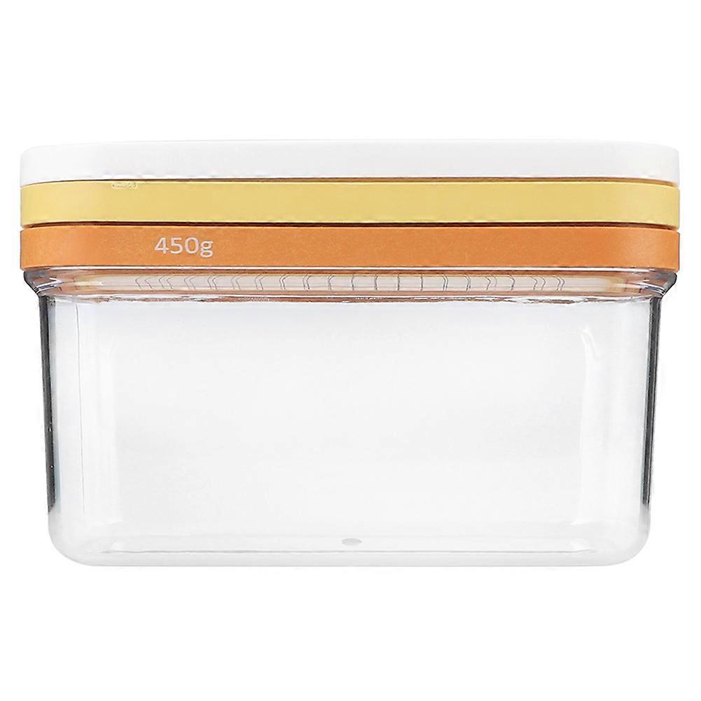 Rectangular Butter Cheese Cutting Box Sealed Storage Container Kitchen Tool