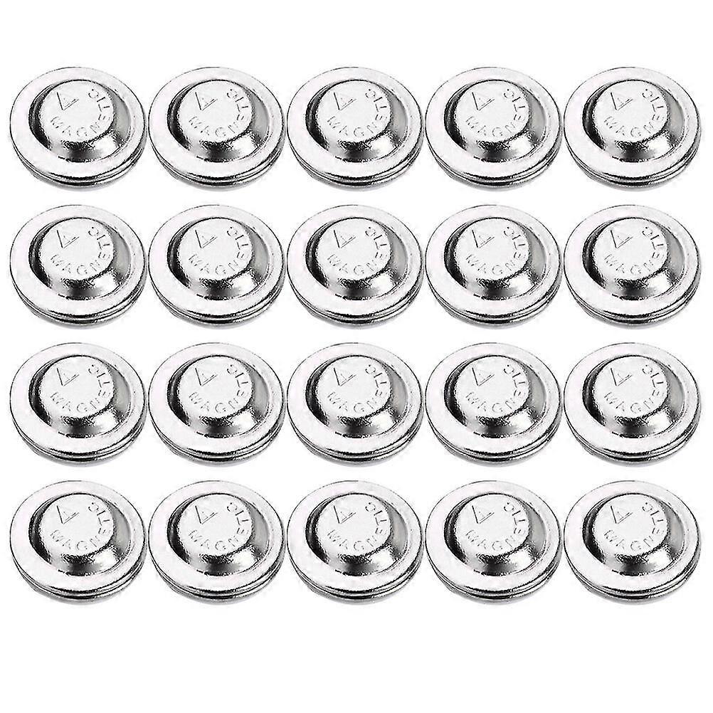 20pcs magnetisk snap brosje pin skjerf lås snap knapper navnekode knapper
