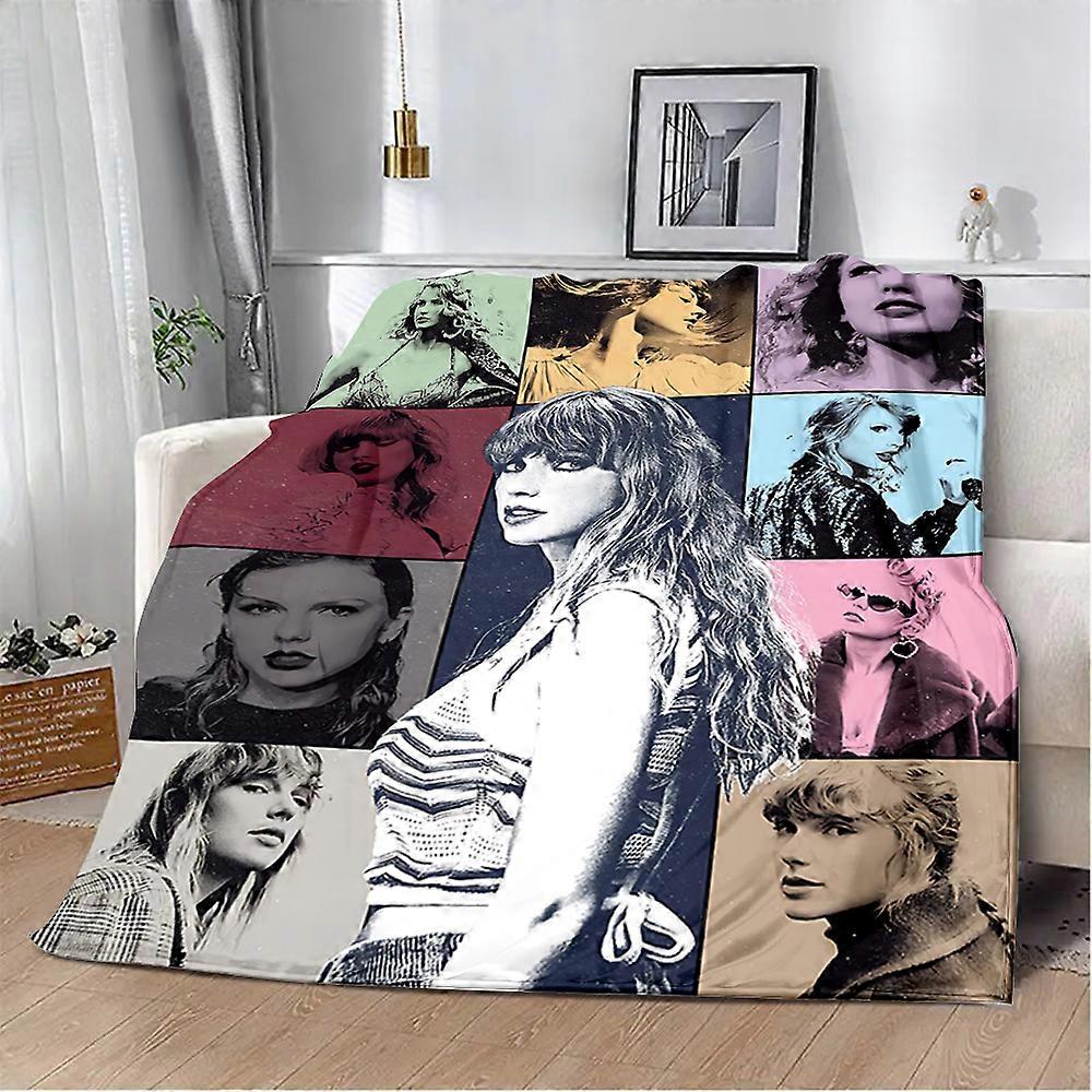 Sød tegneserie trykt tæppe picnic tæpper varmt tæppe bløde s-swifts behageligt tæppe hjem rejse fødselsdag t-taylors gave