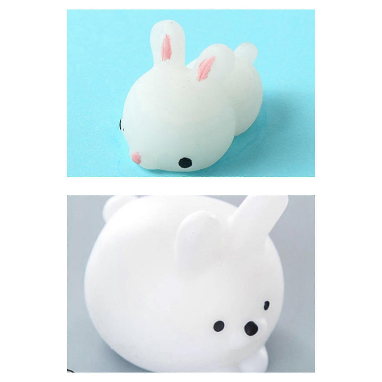Rabbit Squishy Toy - Soft PVC Stress Relief Toy for Office and Household Parties