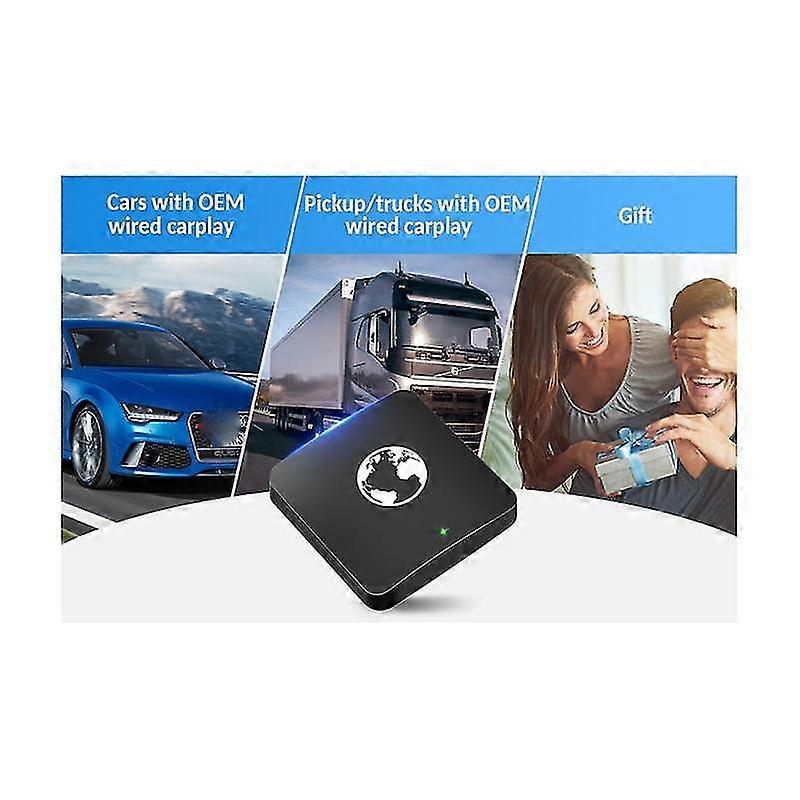 Neue Wireless Carplay Box für Automodelle mit kabelgebundenem Carplay Wired To Wireless Module Navigation USB