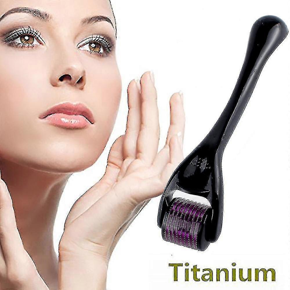 0.25 Mikro İğneler Titanyum Mikro İğneleme Silindir Masaj Aracı