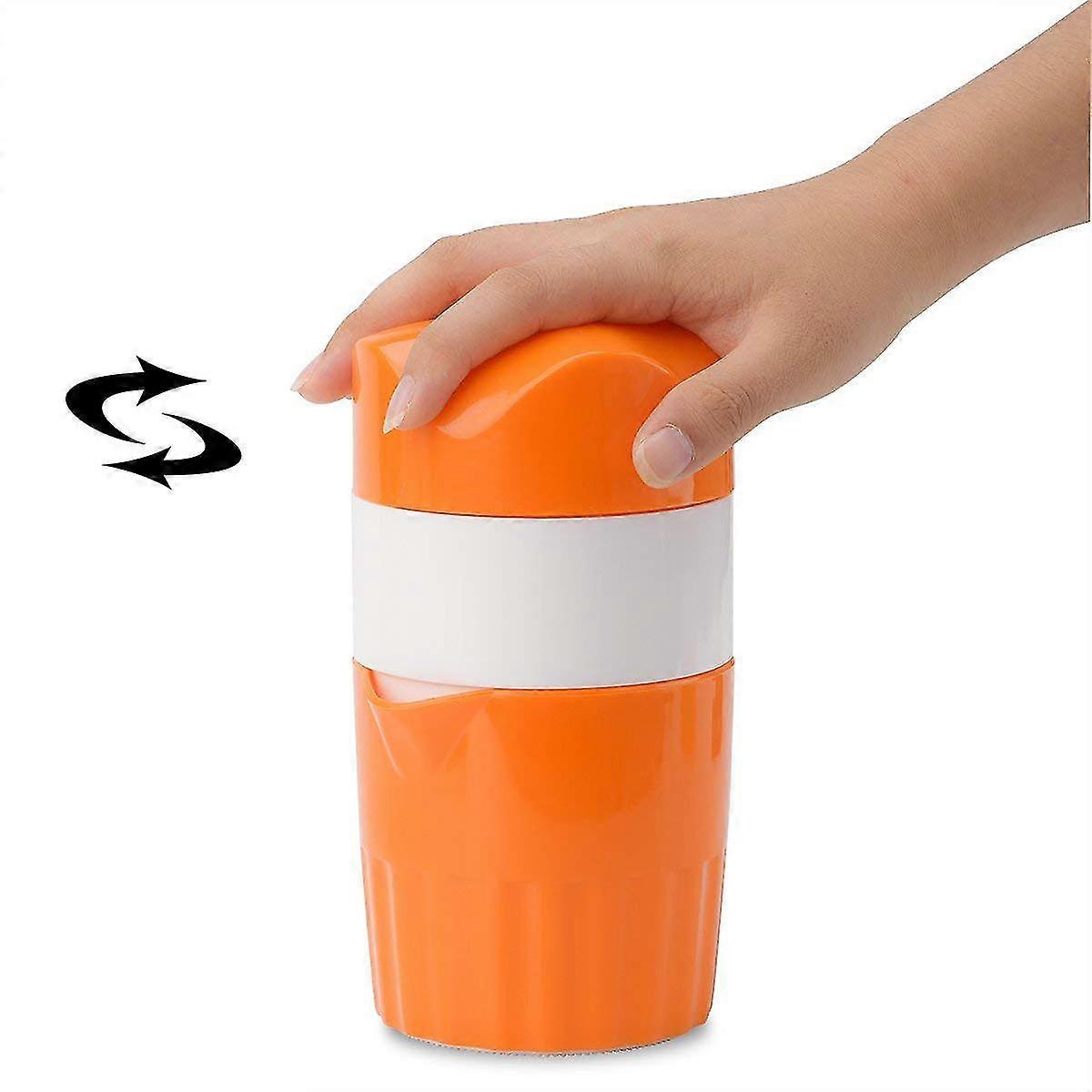 Lemon Squeezer, Manual Hand Juicer With Strainer And Container
