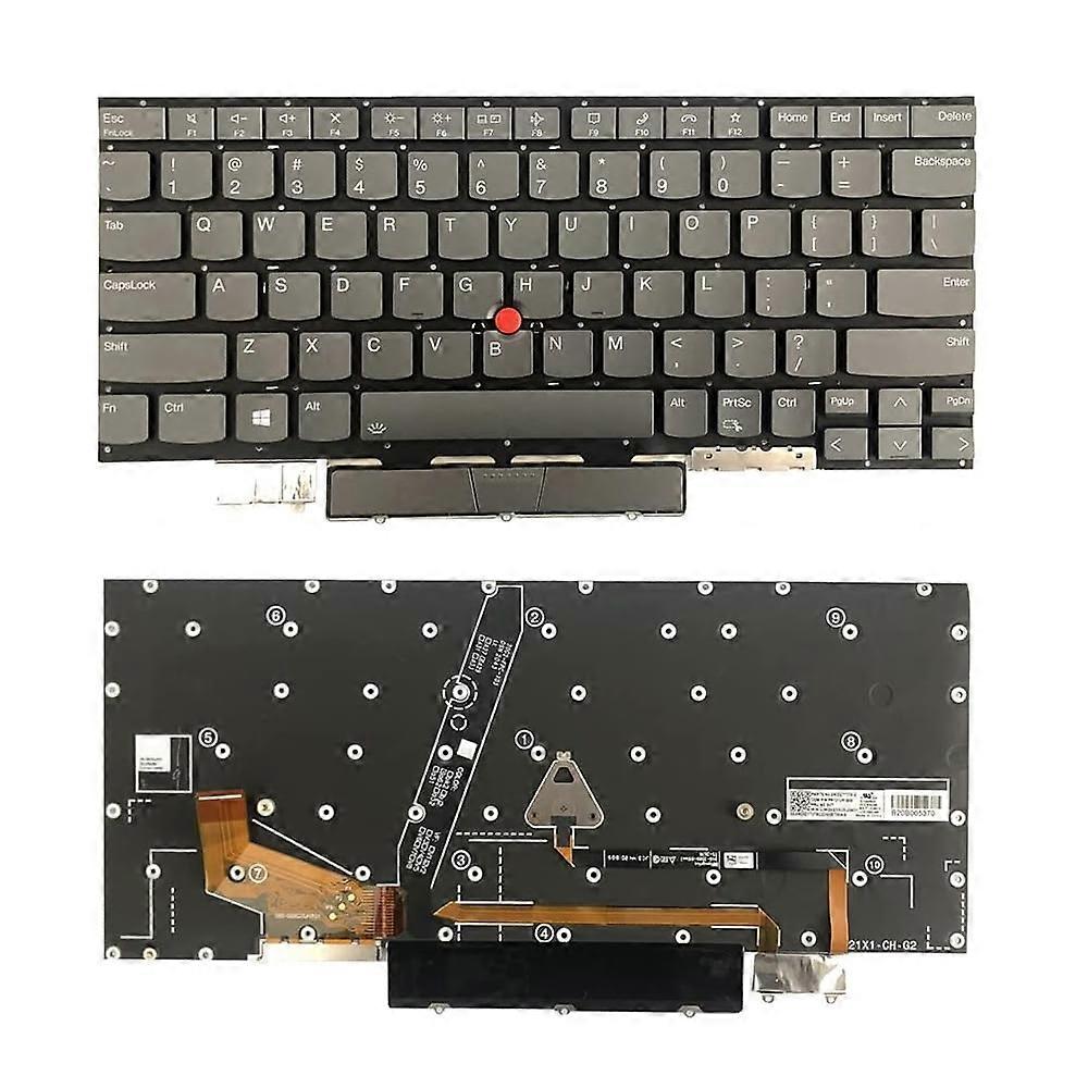 Backlight Keyboard For Lenovo ThinkPad X1 Yoga 2021