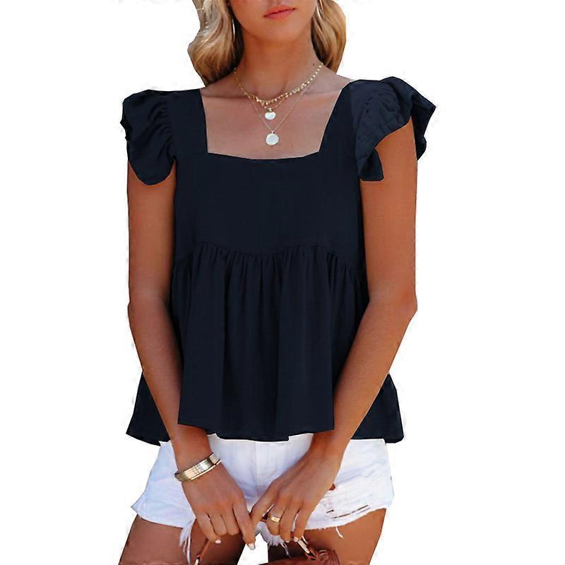 Casual Sleeveless Polyester Tops For Women